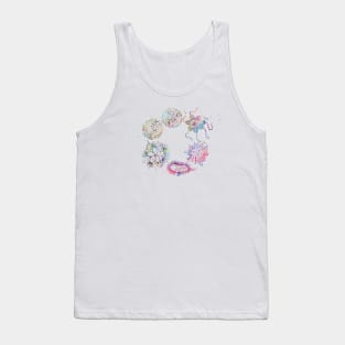 Human viruses and microbes Tank Top